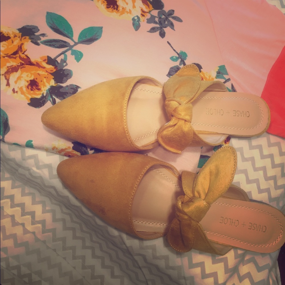 Chase & Chloe Bow Mules